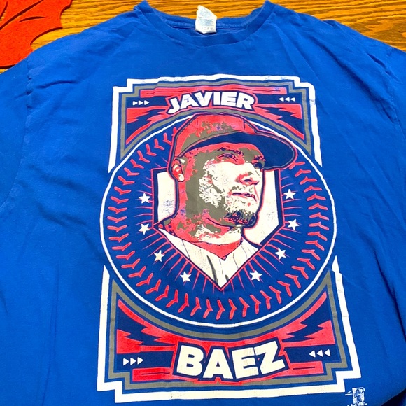 Javier Baez Chicago Cubs XL Shirt - Picture 1 of 1